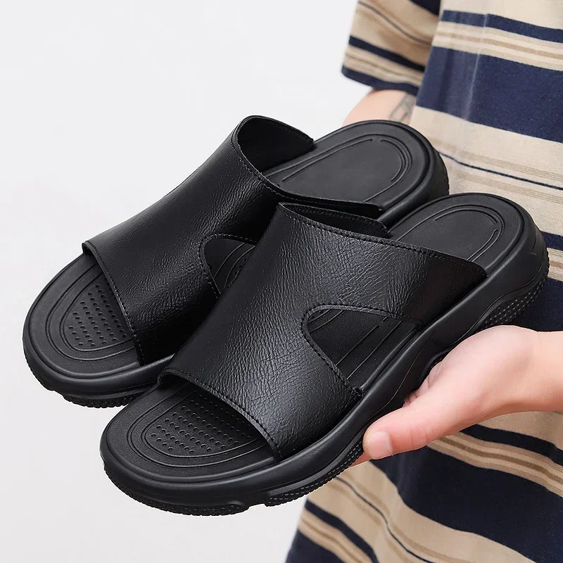 Street Fashion Shoot - Street Shooting Fashion Summer Flat Slippers