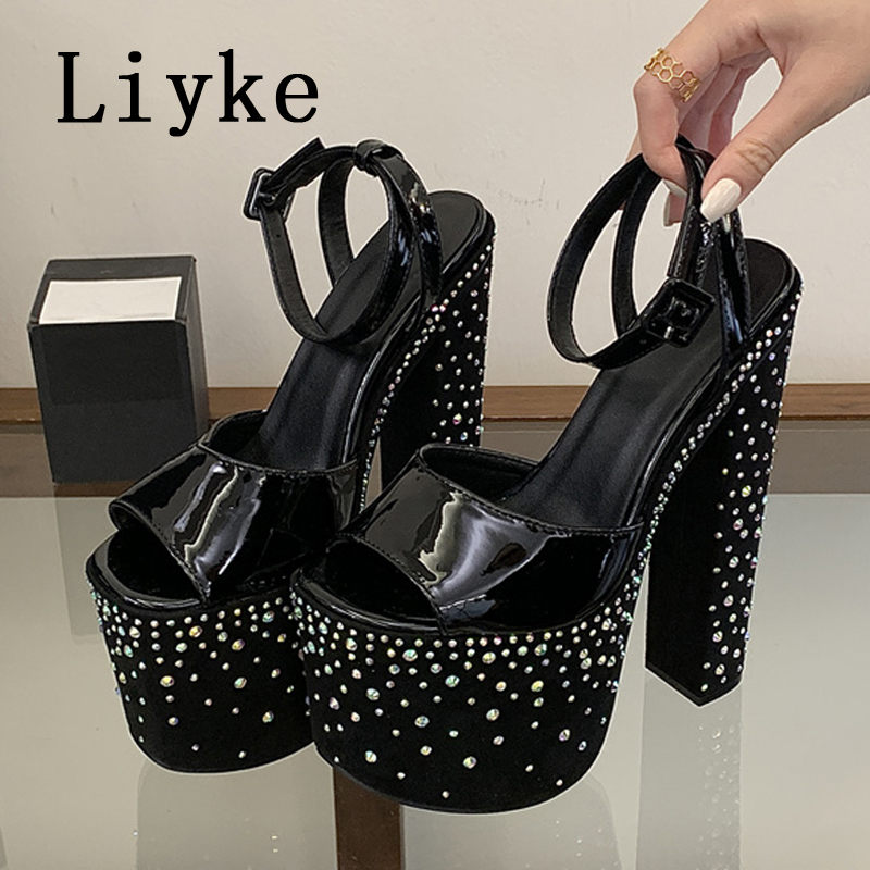 Liyke Fashion Crystal Rhinesto - đánh giá và giá Street Fashion Women