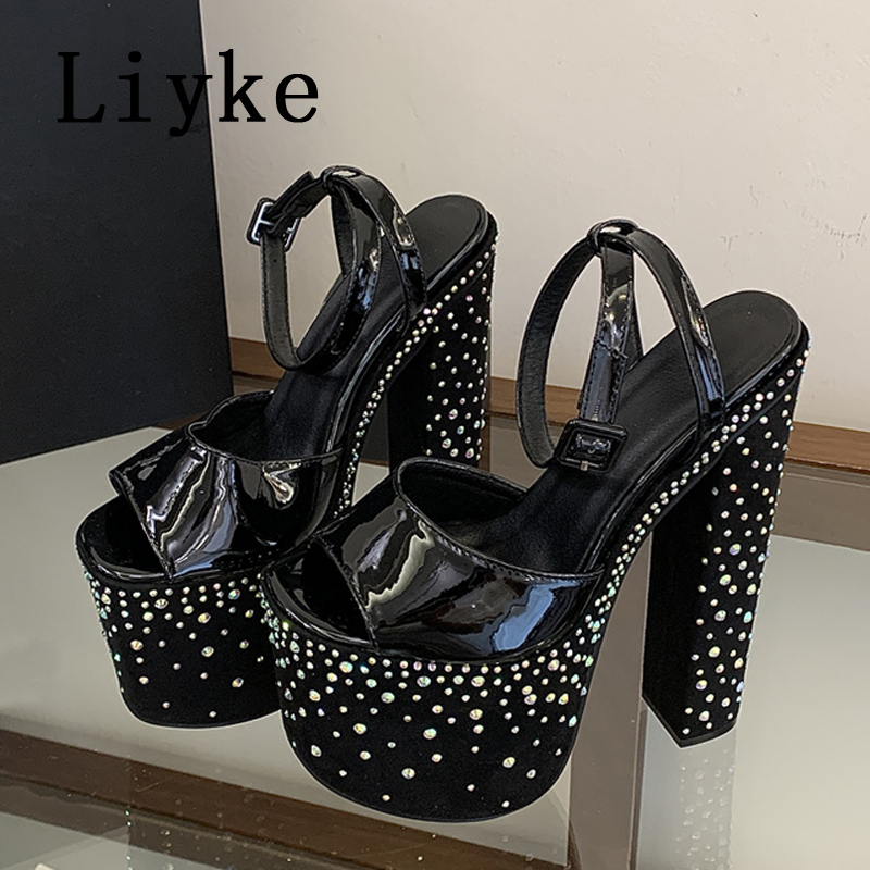 Liyke Fashion Crystal Rhinesto - đánh giá và giá Street Fashion Women