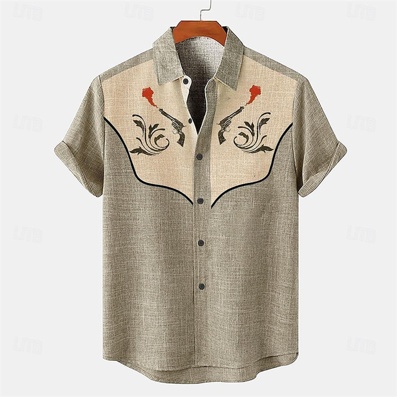 Linen Men's Shirt Short Sleeve - đánh giá và giá Parade Fashion Street
