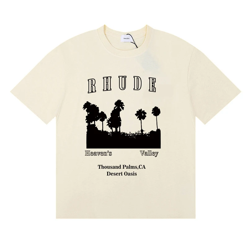 Fashionable Brand Rhude T-shir - đánh giá và giá Street Fashion Brand Logo