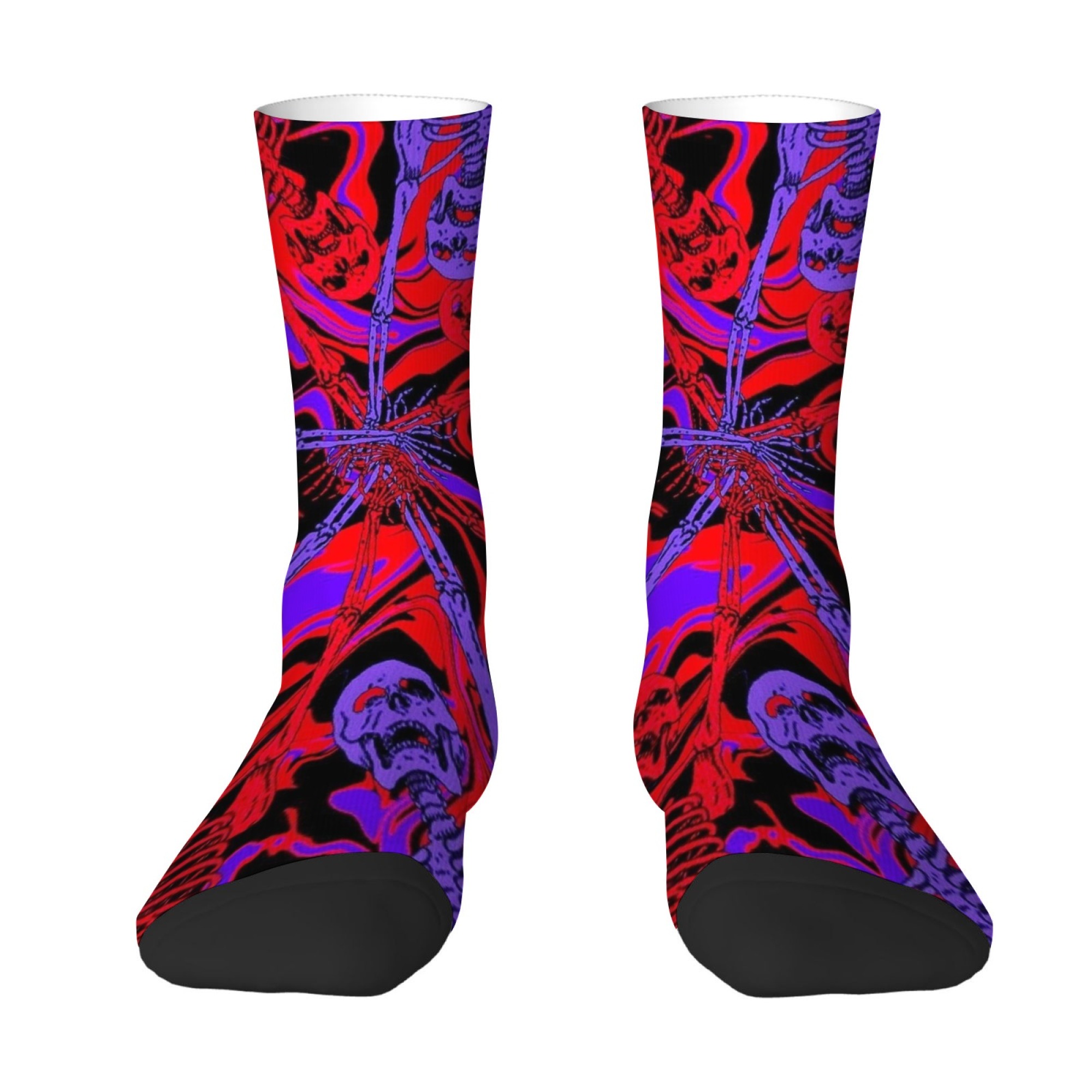 Crazy Punk Skull Men's Socks H - đánh giá và giá Street Fashion Style Youtube