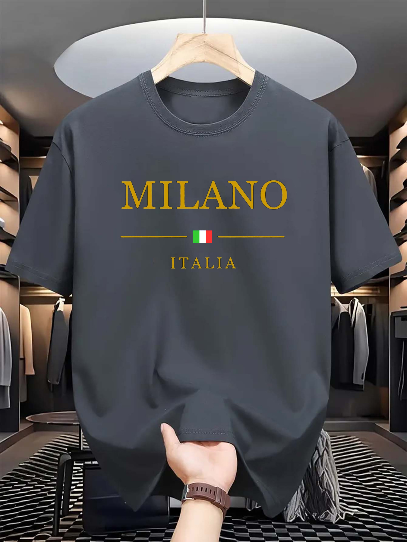 Italian Milan Print Men Women  - đánh giá và giá Street Fashion Of Milan