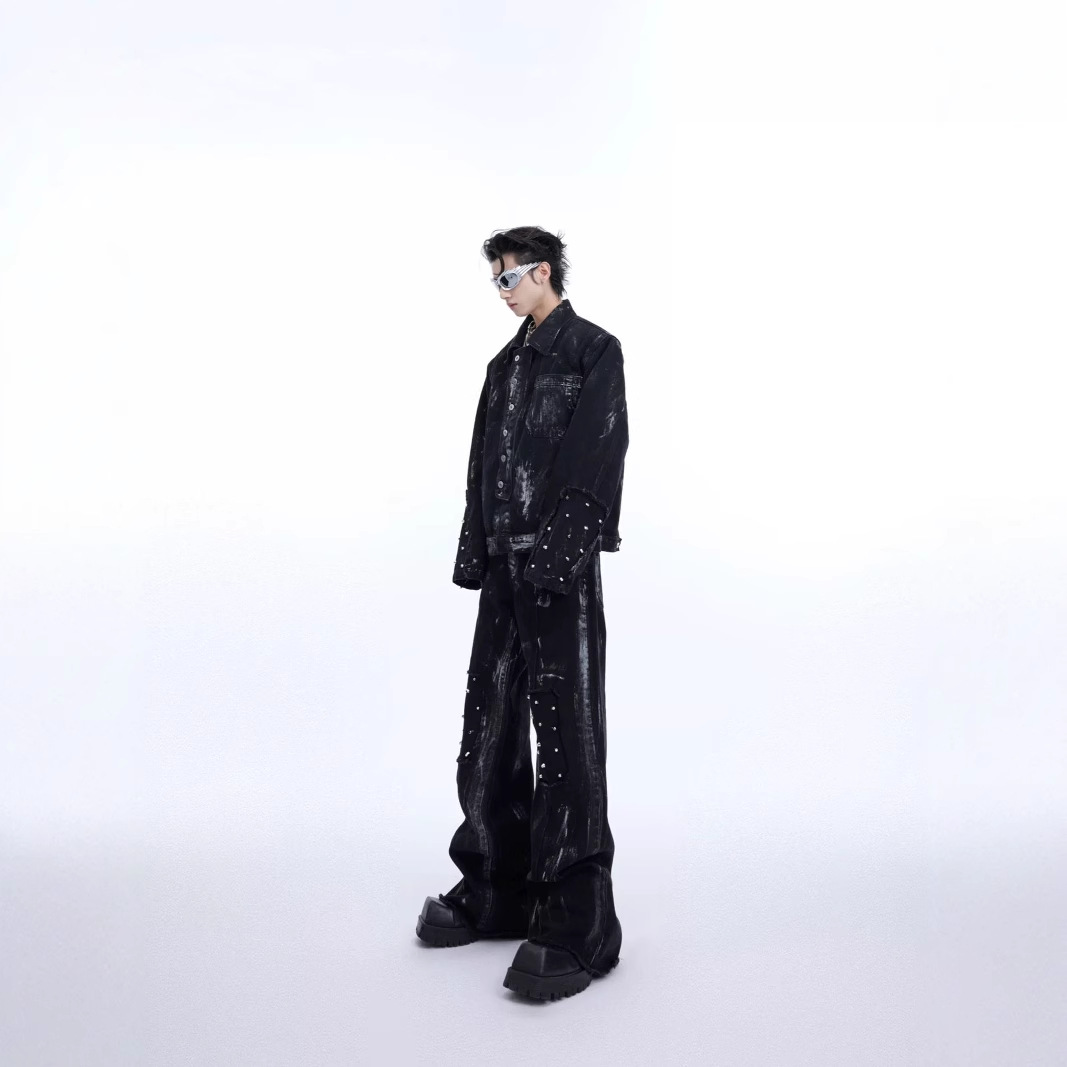 2025 New Vintage Men's Denim P - đánh giá và giá Street Fashion Japan 2025