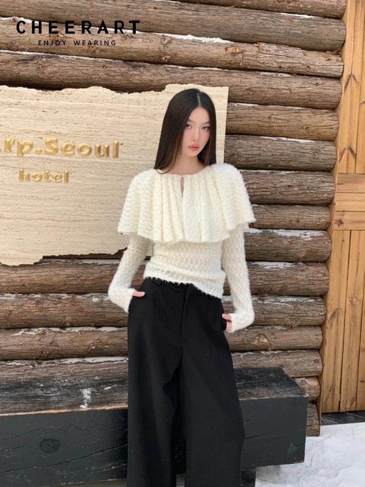 CHEERART Designer Cloak Long S - đánh giá và giá Street Fashion Winter 2026