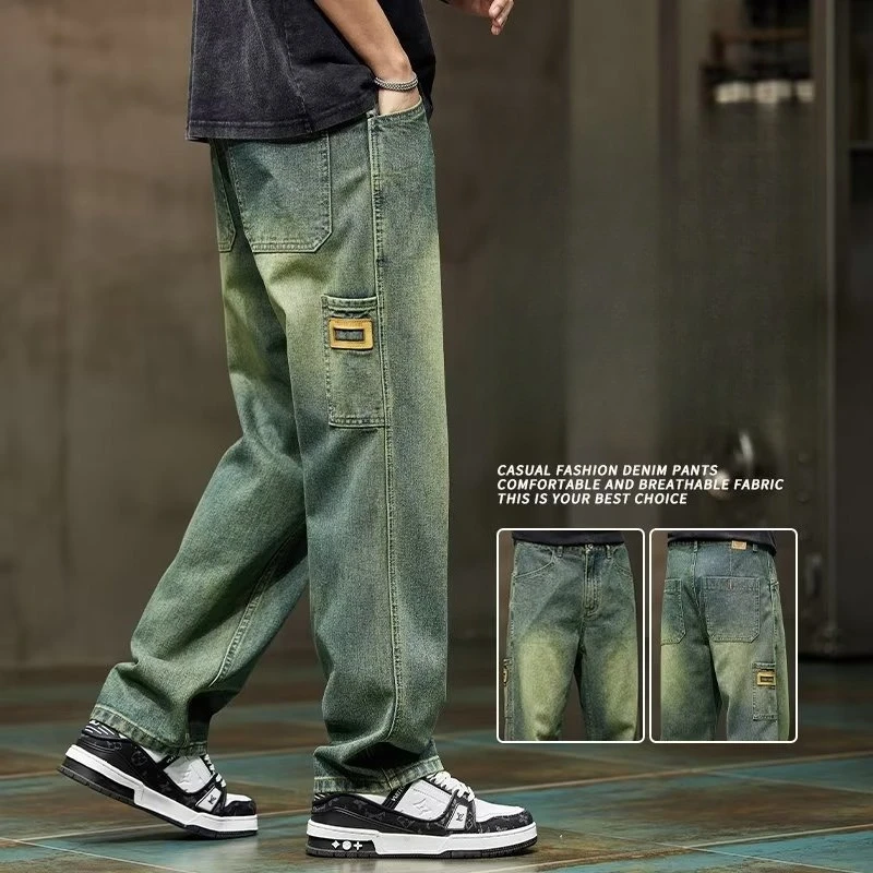 Korean Fashion Vintage Jeans M - đánh giá và giá Street Fashion Jeans Men