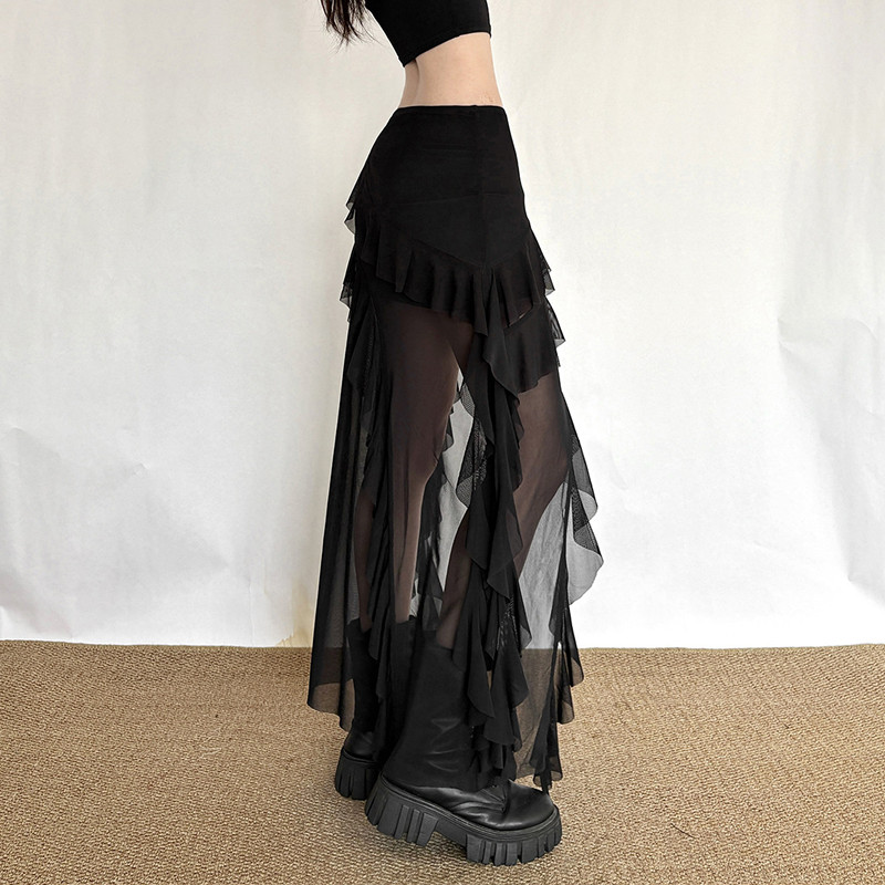 Goth Dark Mall Gothic Black Ou - đánh giá và giá Street Fashion Goth