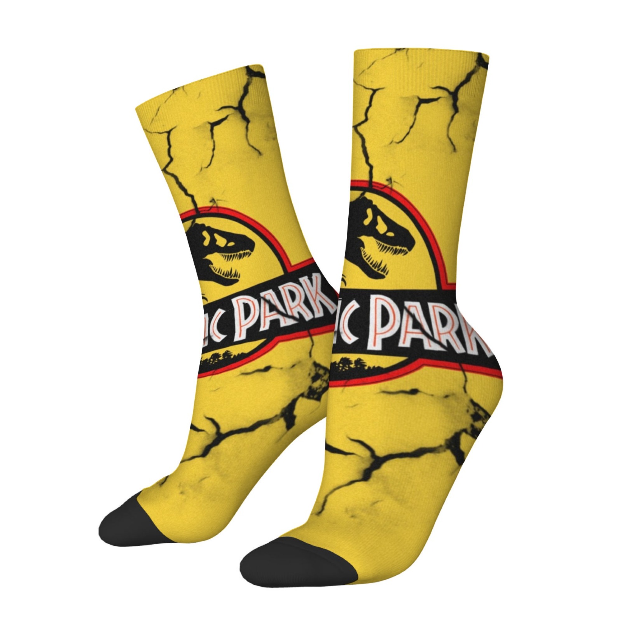 Jurassic Park Dinosaur Socks R - đánh giá và giá Street Fashion Style Youtube