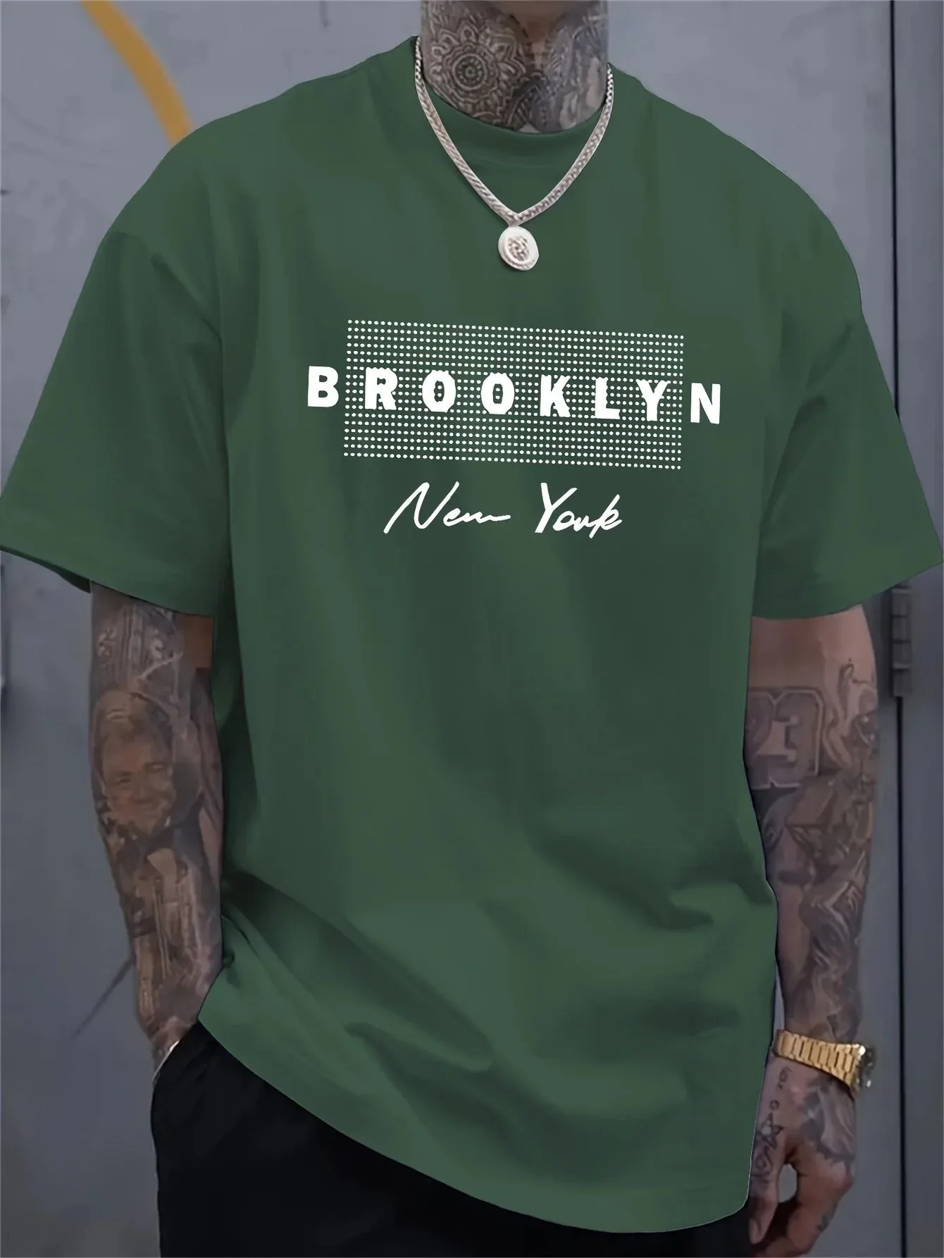 Men's New York Letter Printed  - đánh giá và giá Street Fashion Of New York