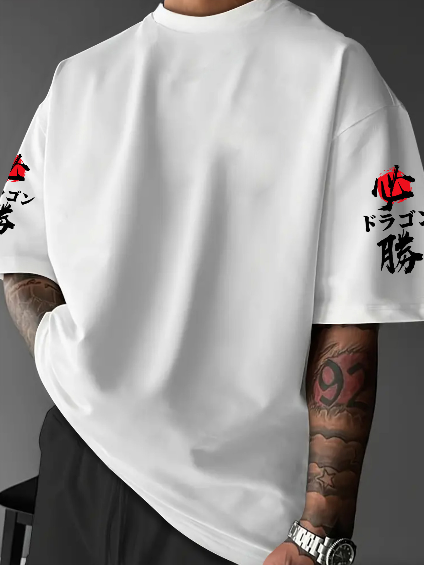 New Men Summer T-shirt  Street - đánh giá và giá Street Fashion In Tokyo