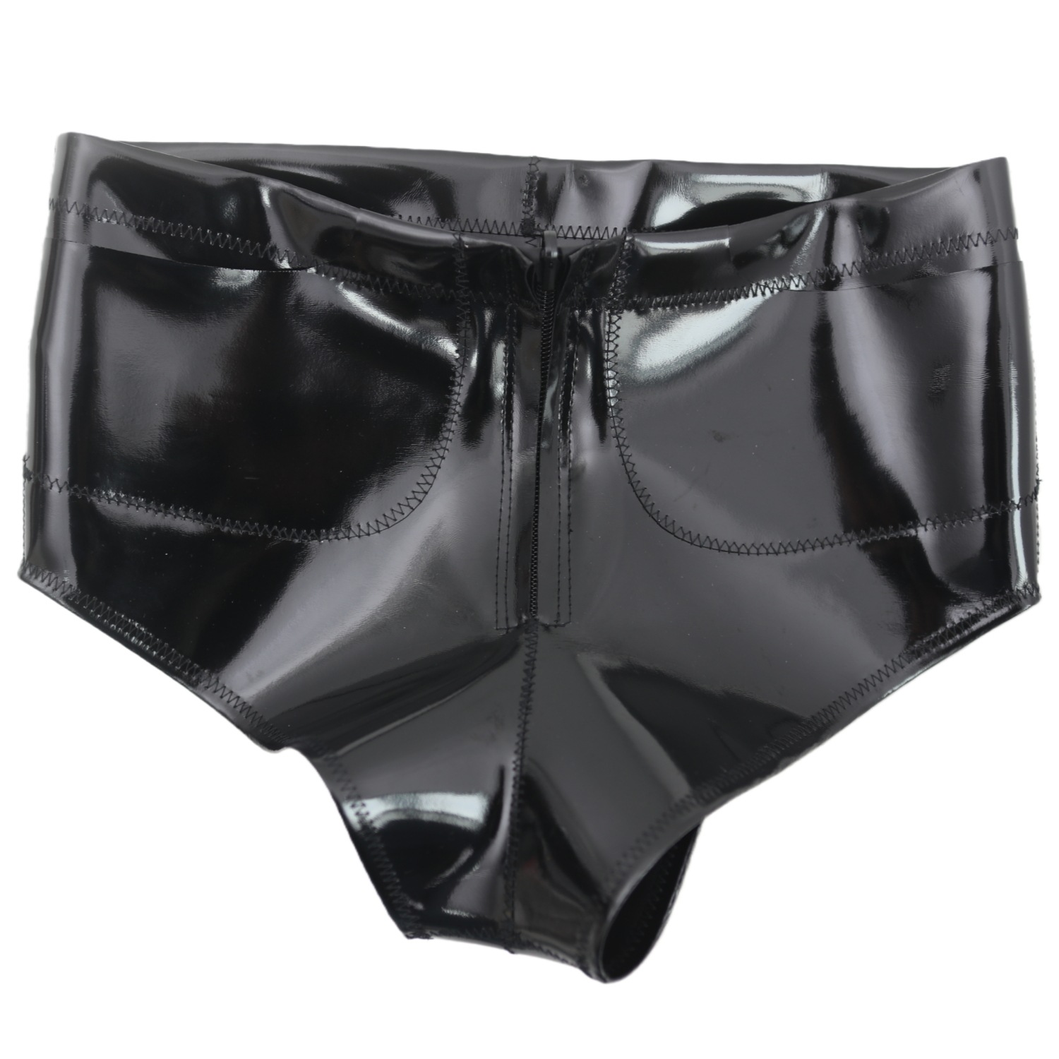 Women Men Glossy Pocket Shorts - đánh giá và giá Street Fashion Women