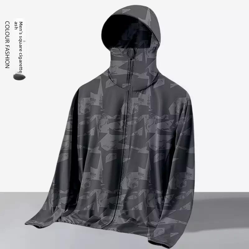 Unisex Summer Loose-Fit Hooded - đánh giá và giá Reflective Jacket Running