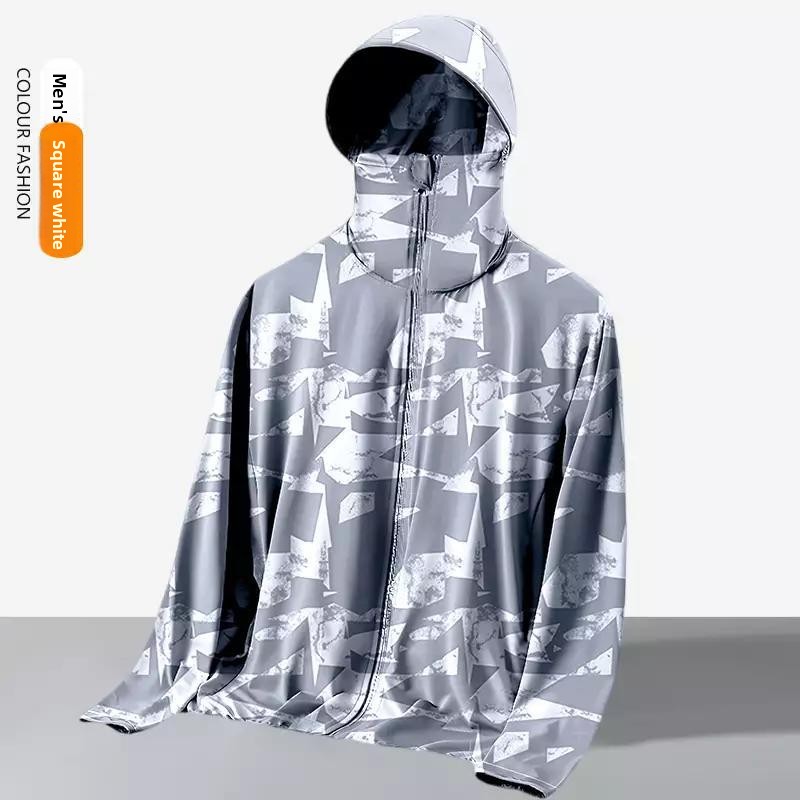 Unisex Summer Loose-Fit Hooded - đánh giá và giá Reflective Jacket Running