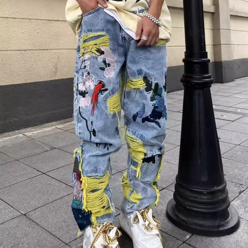 American Vintage Hip-hop Embro - đánh giá và giá Street Fashion Jeans Men