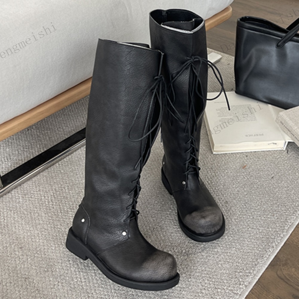Women Turned-Over Edge Knee Hi - đánh giá và giá Street Fashion Winter 2026