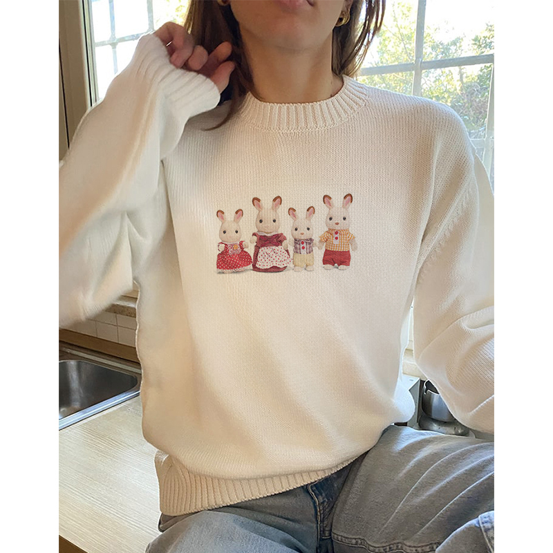 Spring Sweaters New Sweet Stre - đánh giá và giá Street Fashion Goth