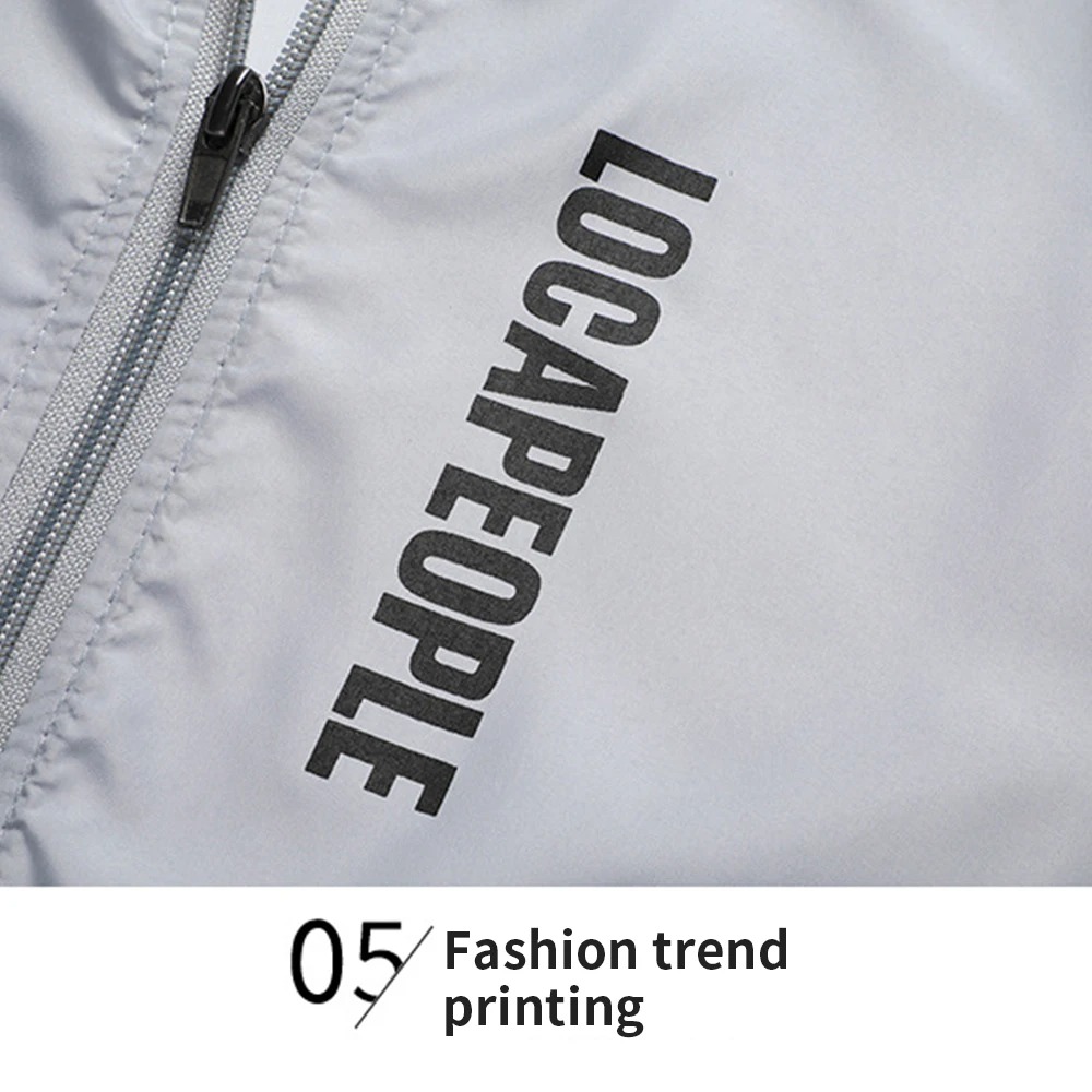 Men's Hooded Sun Protection Ja - đánh giá và giá Reflective Jacket Running