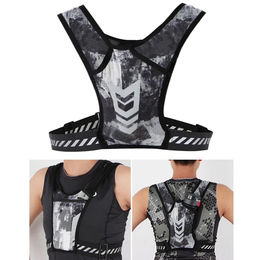 Reflective Running Vest with P - đánh giá và giá Reflective Jacket Running