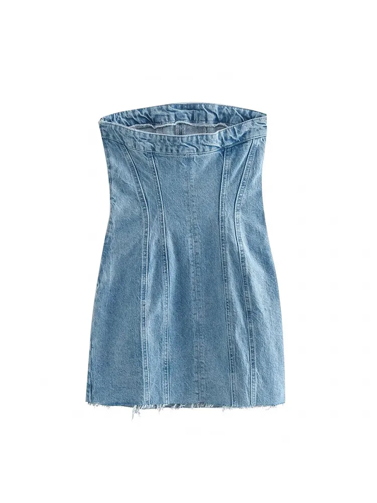 Nlzgmsj Sexy Blue Denim Sheath - đánh giá và giá Street Fashion Style Youtube