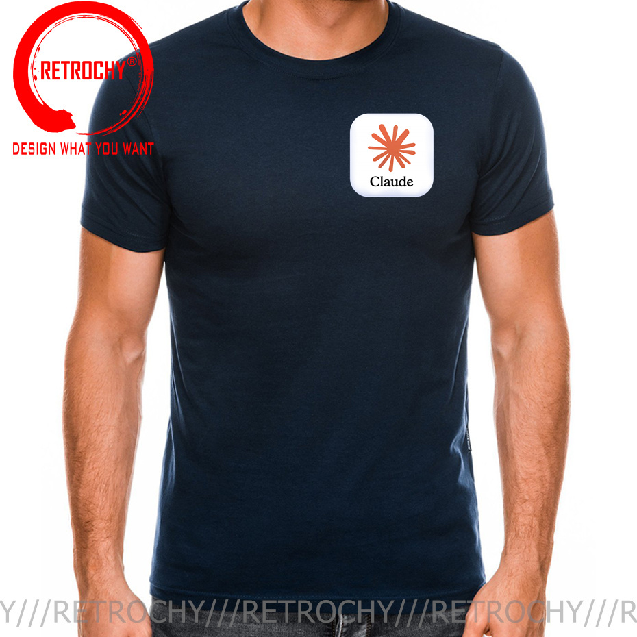 Claude AI Logo T Shirt Funny M - đánh giá và giá Street Fashion Brand Logo