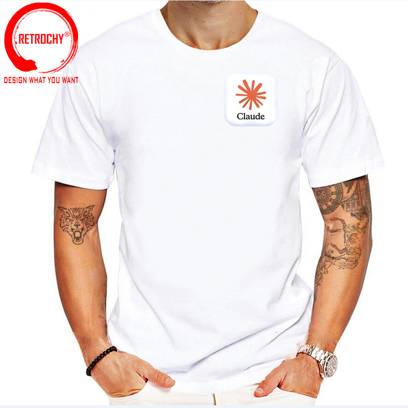 Claude AI Logo T Shirt Funny M - đánh giá và giá Street Fashion Brand Logo