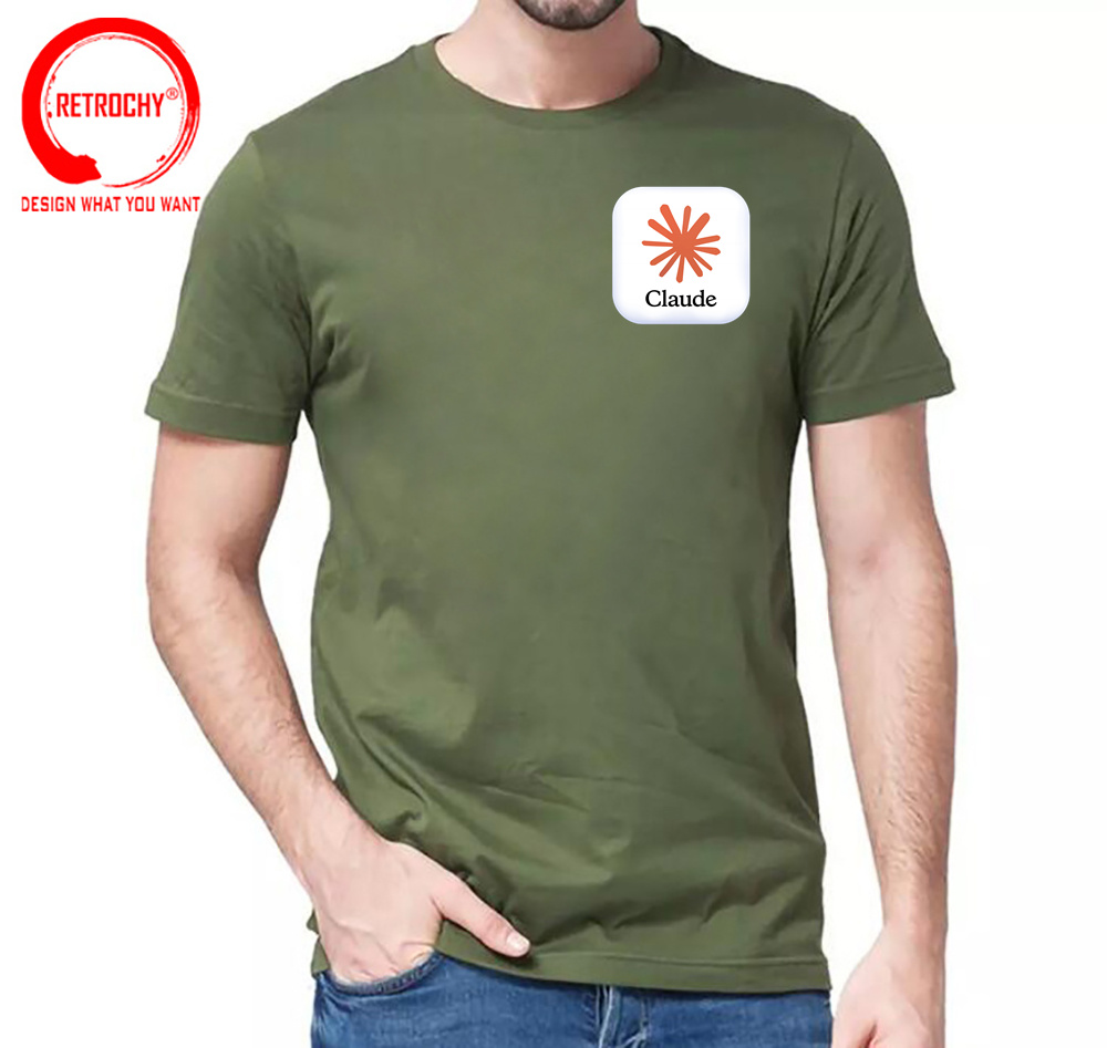 Claude AI Logo T Shirt Funny M - đánh giá và giá Street Fashion Brand Logo