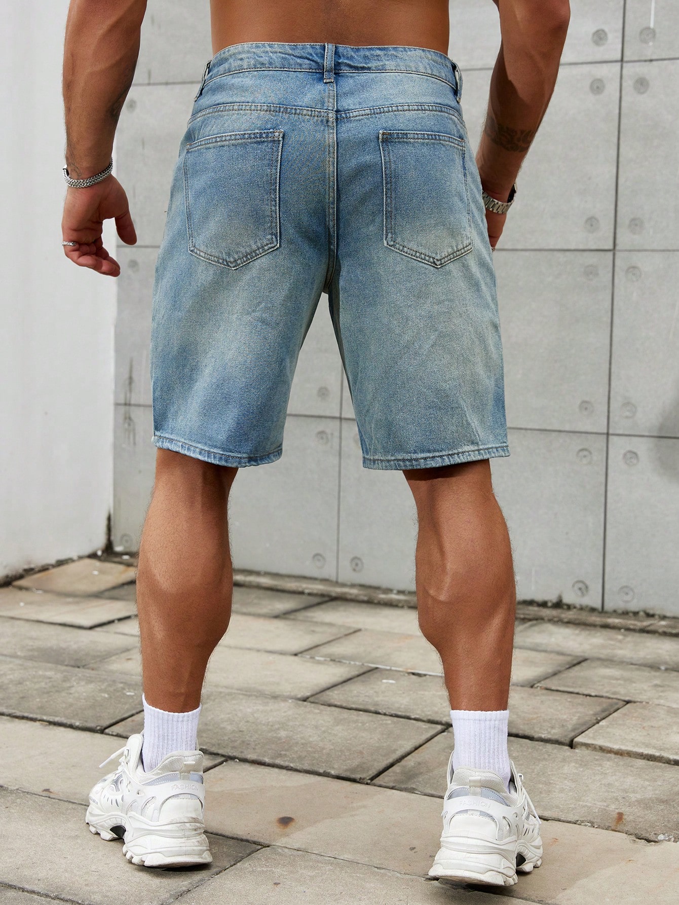 New Fashion Mens Ripped Short  - đánh giá và giá Street Fashion Jeans Men