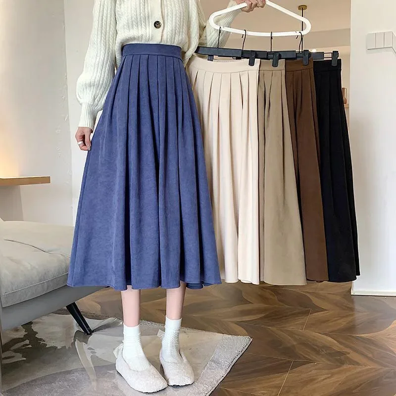 Women's Vintage Pleated Skirt  - đánh giá và giá Street Fashion Goth