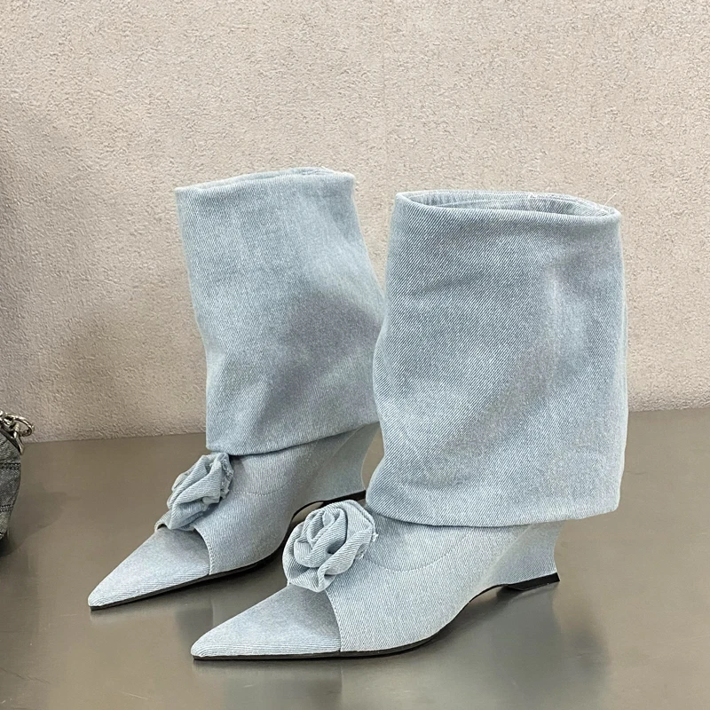 Women's Shoes Street Style Des - đánh giá và giá Street Fashion Denim