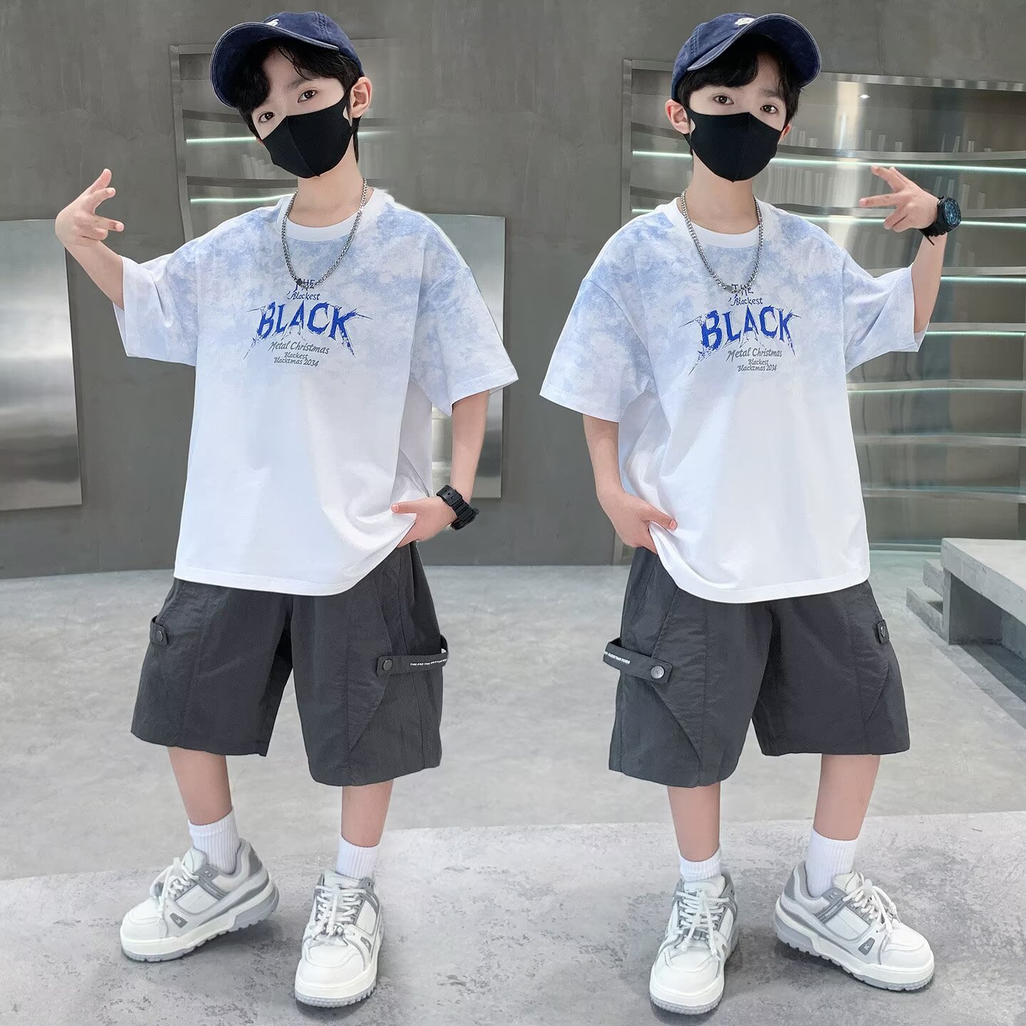 New Summer Boys Suit 120-170 J - đánh giá và giá Street Fashion Japan 2025