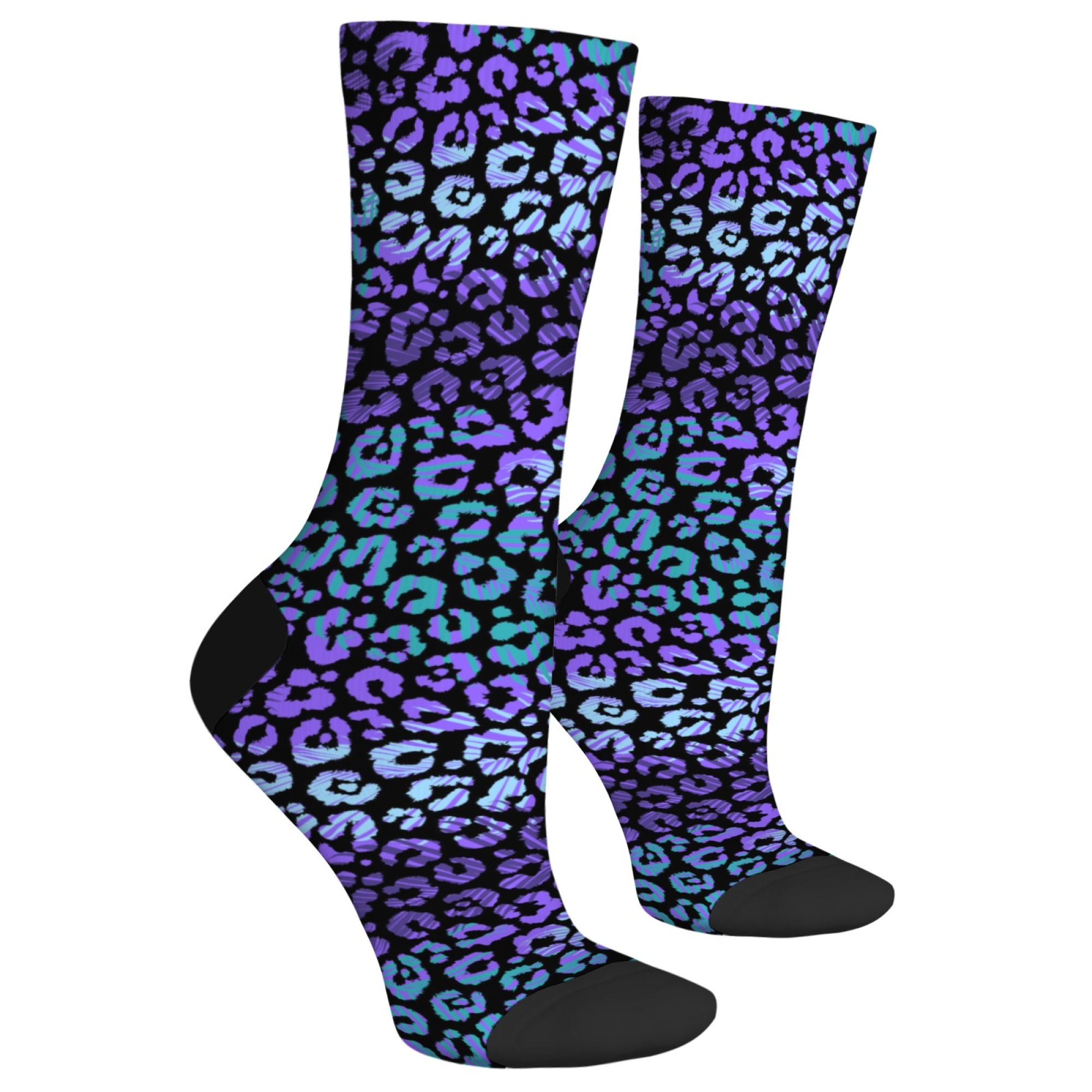 Neon Leopard Print Socks Y2K S - đánh giá và giá Street Fashion Style Youtube