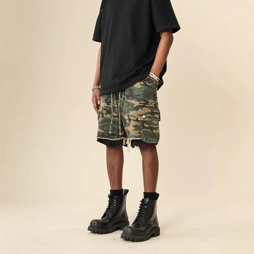 American Streetwear Raw-edge W - đánh giá và giá Street Fashion Jeans Men