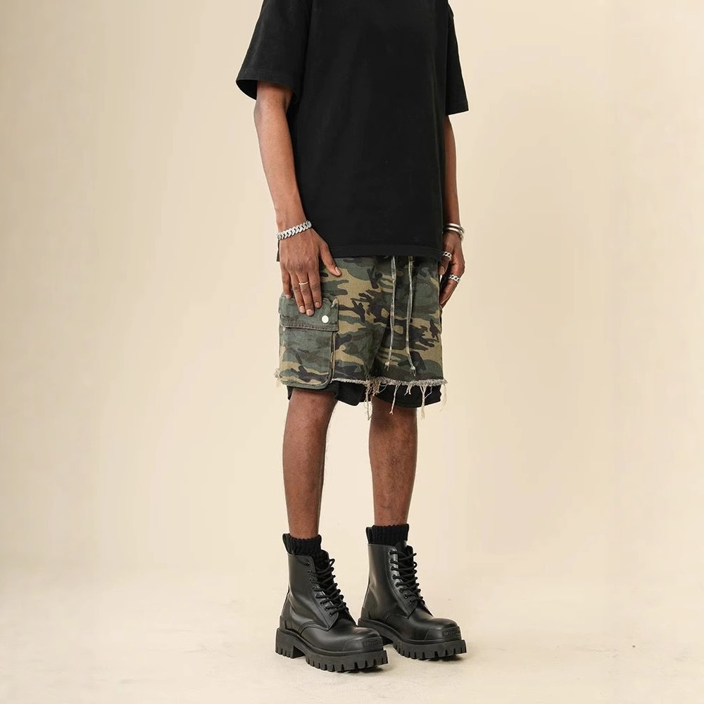 American Streetwear Raw-edge W - đánh giá và giá Street Fashion Jeans Men