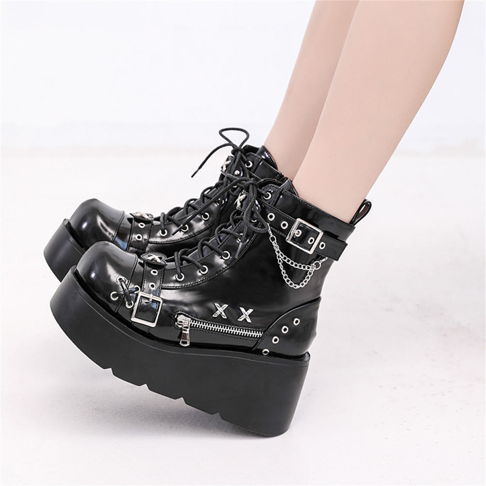 Brand New Ladies Goth Platform - đánh giá và giá Street Fashion Goth