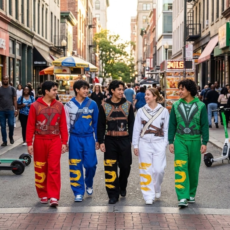 Ninja Warrior Armor Hoodie Set - đánh giá và giá Street Fashion Us