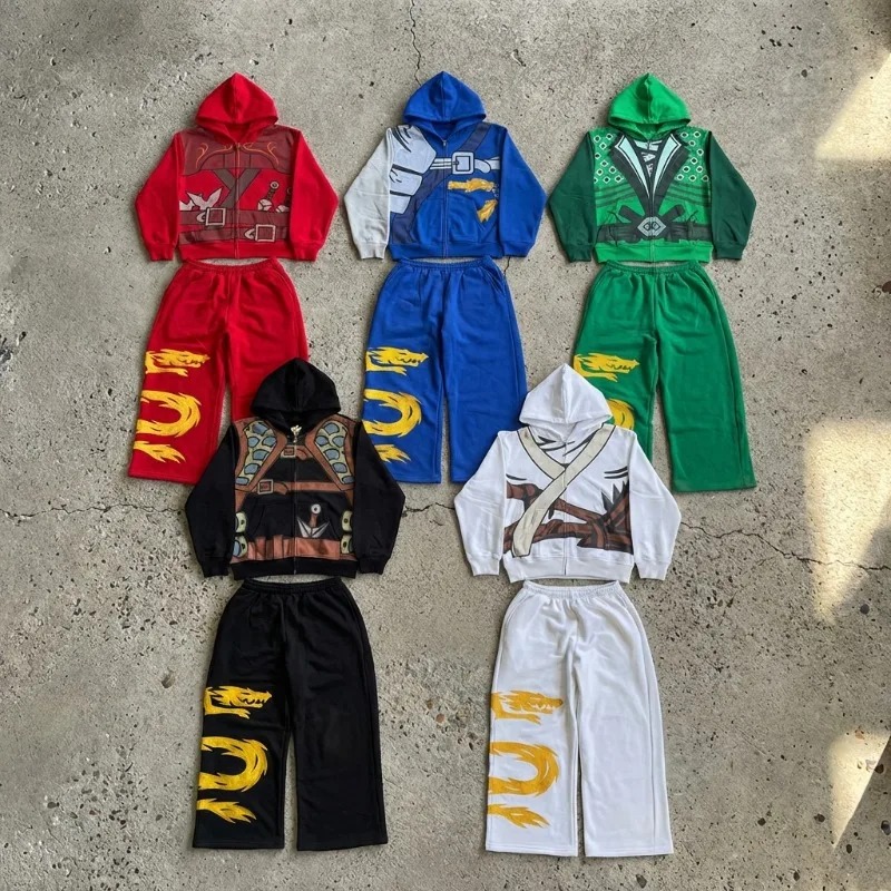 Ninja Warrior Armor Hoodie Set - đánh giá và giá Street Fashion Us