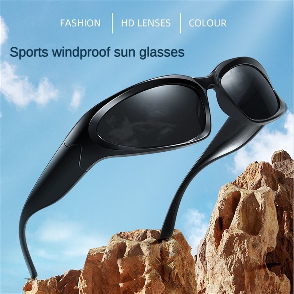Trendy Y2K Cycling Sunglasses  - đánh giá và giá Street Fashion Shoot