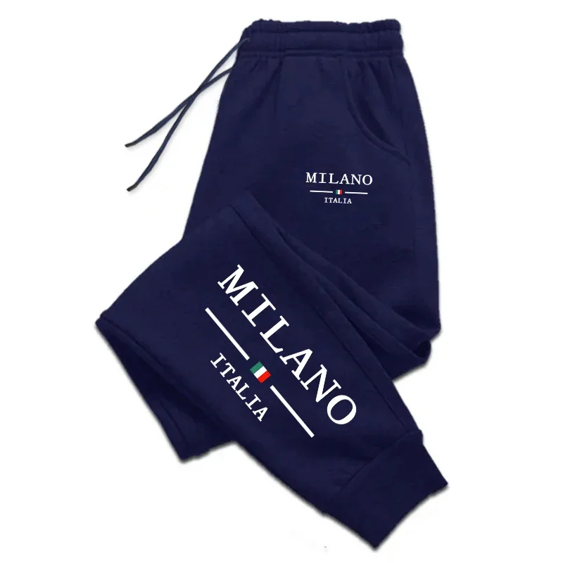 Milan Printed Mens Sweatpants  - đánh giá và giá Street Fashion Of Milan