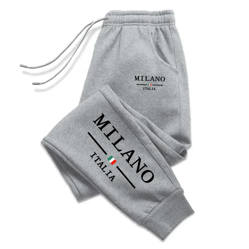 Milan Printed Mens Sweatpants  - đánh giá và giá Street Fashion Of Milan