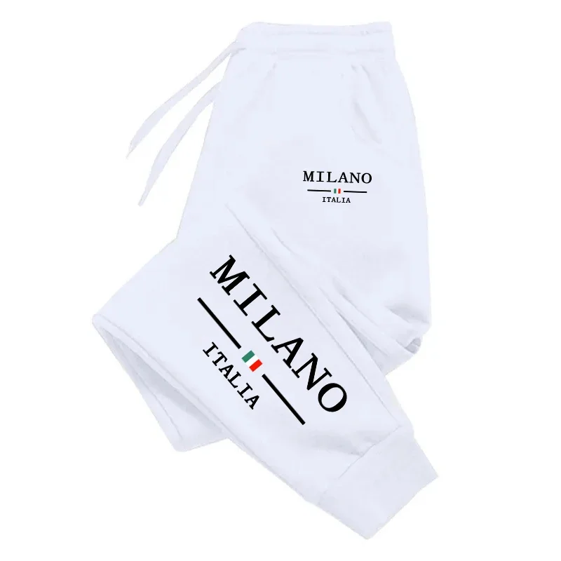Milan Printed Mens Sweatpants  - đánh giá và giá Street Fashion Of Milan
