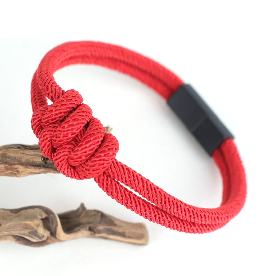 Stylish Men Rope Bracelet High - đánh giá và giá Street Fashion Of Milan