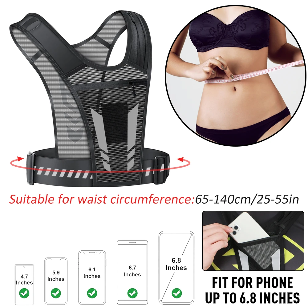 OSSOHH 1Pcs Running Vest, Ultr - đánh giá và giá Reflective Jacket Running