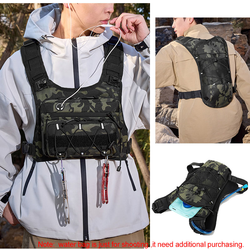 Tactical Bag Front Chest Rig V - đánh giá và giá Reflective Jacket Running