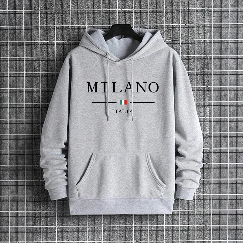 Italy Milan Fashion Men's Hood - đánh giá và giá Street Fashion Of Milan
