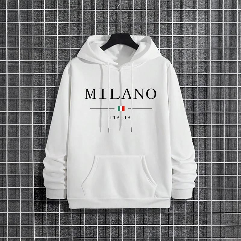 Italy Milan Fashion Men's Hood - đánh giá và giá Street Fashion Of Milan