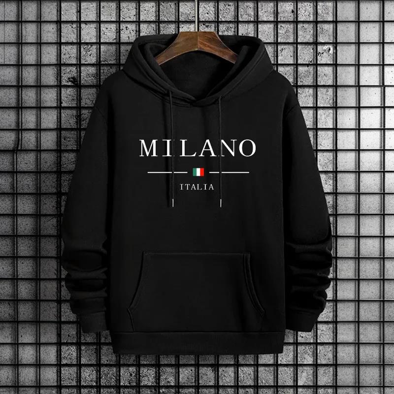 Italy Milan Fashion Men's Hood - đánh giá và giá Street Fashion Of Milan