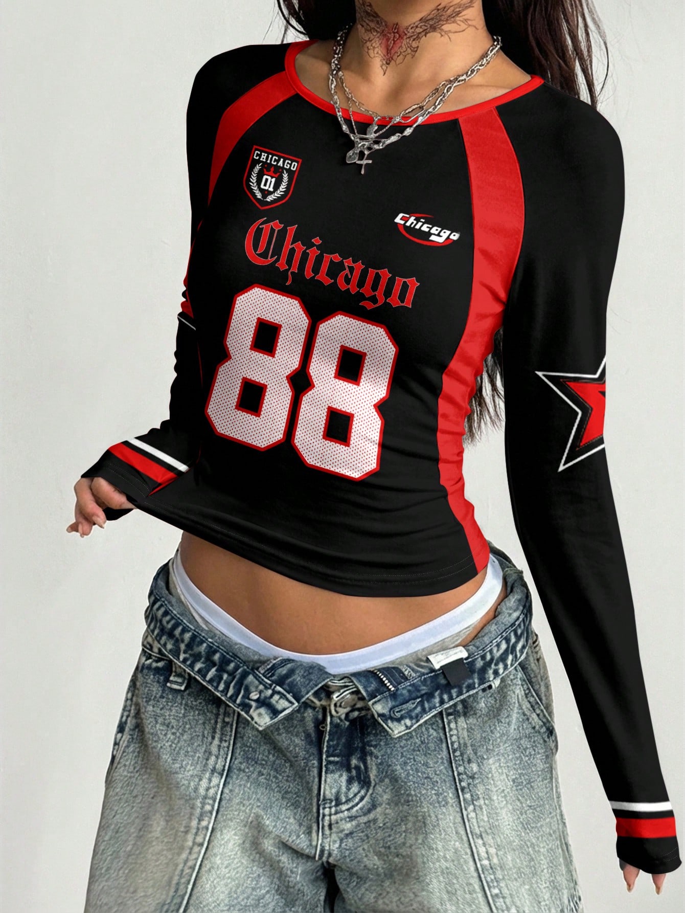 Comfortable Women Raglan Sleev - đánh giá và giá Street Fashion Chicago