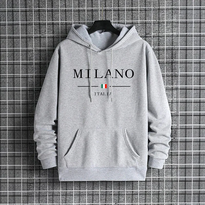 Italy Milan Fashion Men's Hood - đánh giá và giá Street Fashion Of Milan