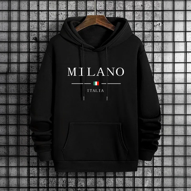 Italy Milan Fashion Men's Hood - đánh giá và giá Street Fashion Of Milan