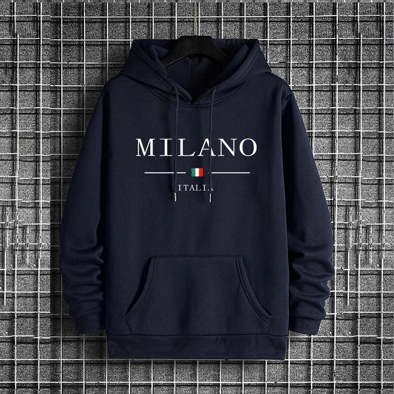Italy Milan Fashion Men's Hood - đánh giá và giá Street Fashion Of Milan